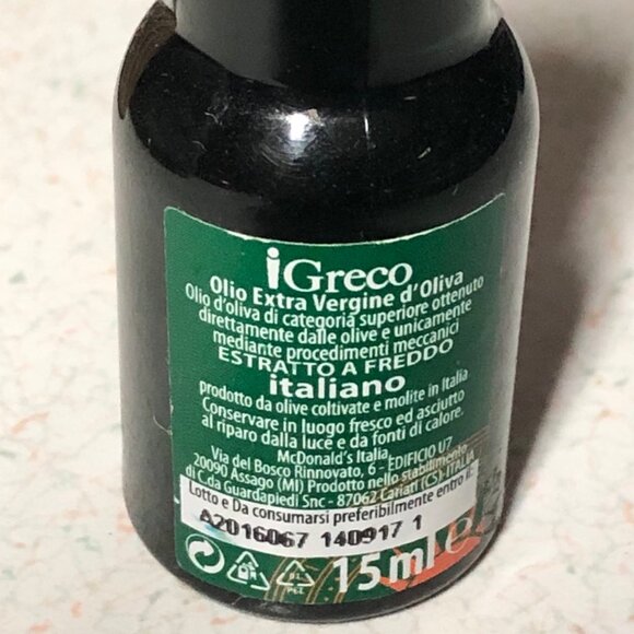 Extra virgin Olive Oil McDonald’s iGreco - Picture 2 of 6